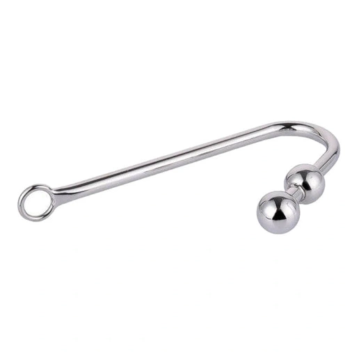 Stainless Two 4417 Pleasurable Hook Balls Anal Steel 0819